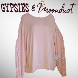 NWT Gypsies & Moondust Long Sleeve Blouse